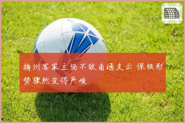 梅州客家主场不敌南通支云 保级形势骤然变得严峻